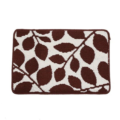 دھاری دار غسل چٹائی قالین سیٹ